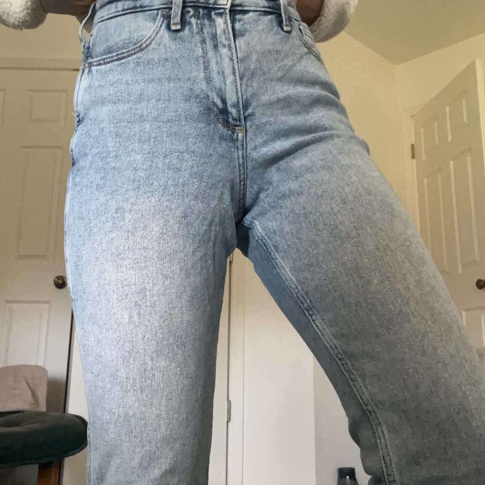 Hollister Women's Light Blue Jeans